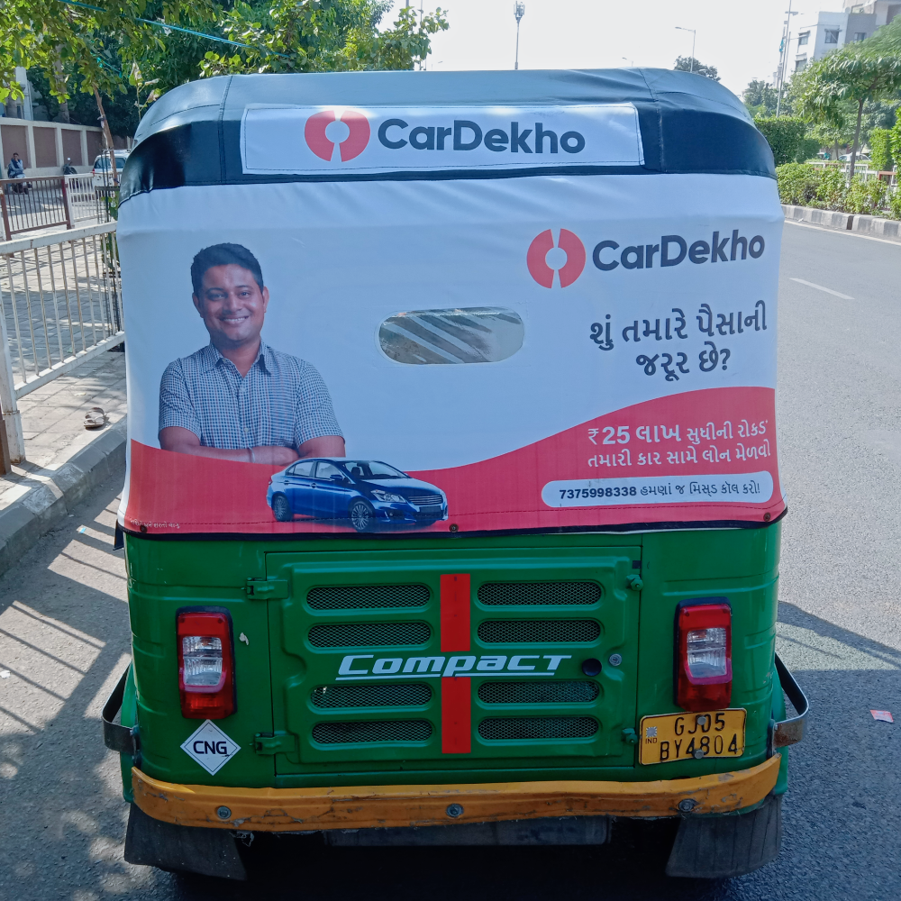 Auto Rickshaw Rexine Hood