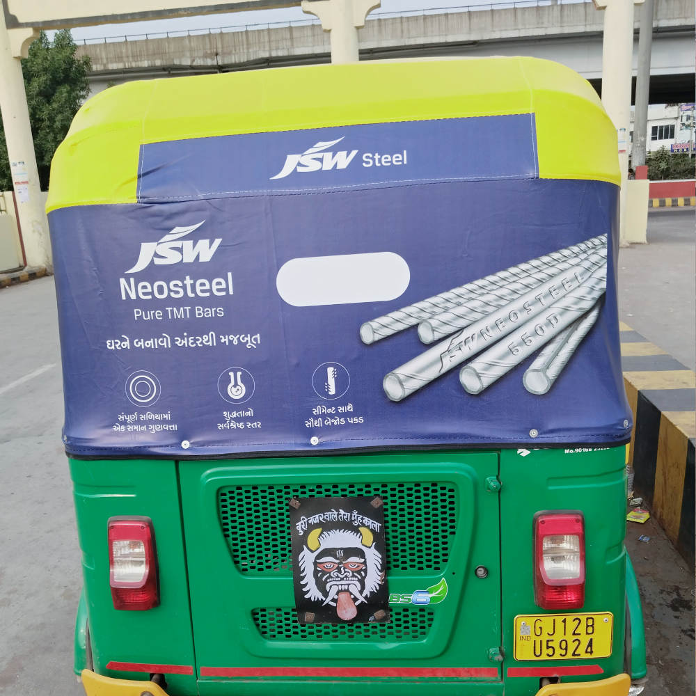 Auto Rickshaw Advertisement