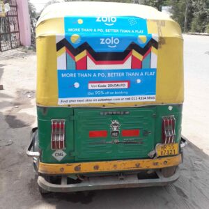 Auto Rickshaw Branding Services