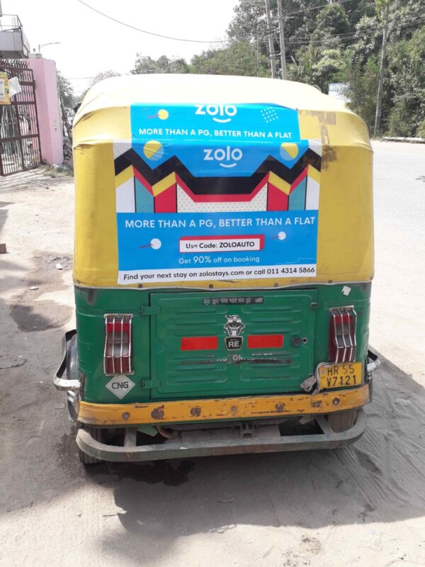 Auto Rickshaw Branding Services