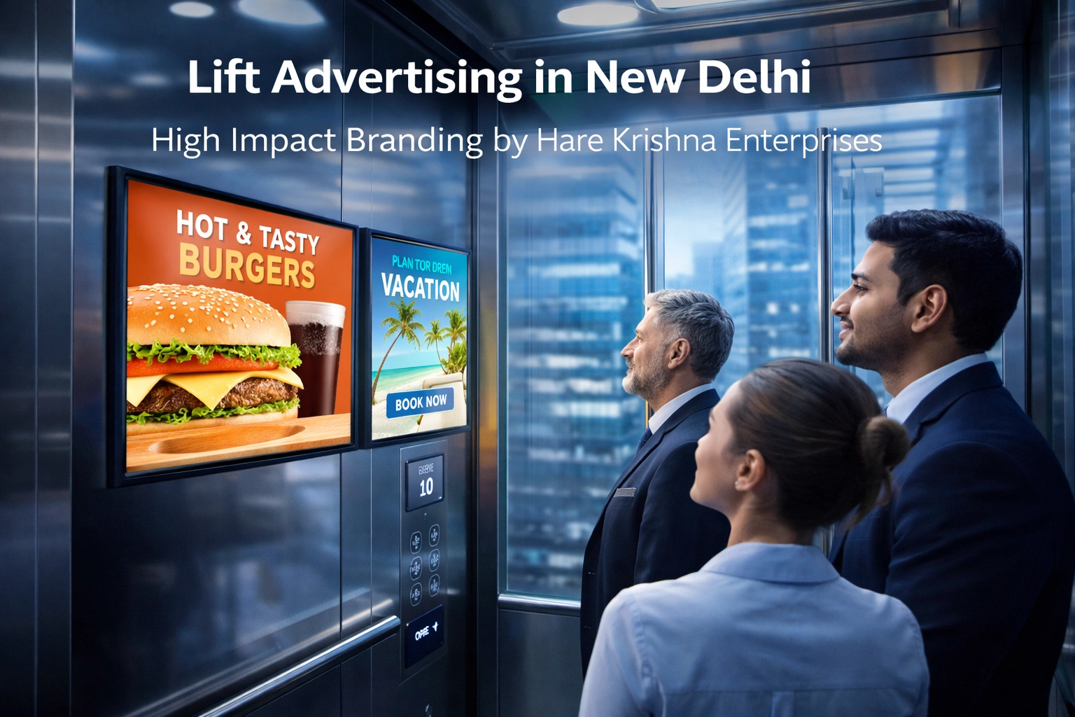 Lift Advertising in New Delhi